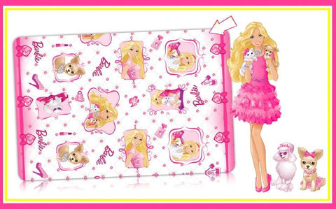 2 in 1 Barbie trapunta e gioco di società –